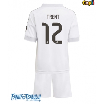 Real Madrid Alexander-Arnold #12 Echipament de Fotbal Replică 2025-26 Copii Acasa (+ Șorturi)